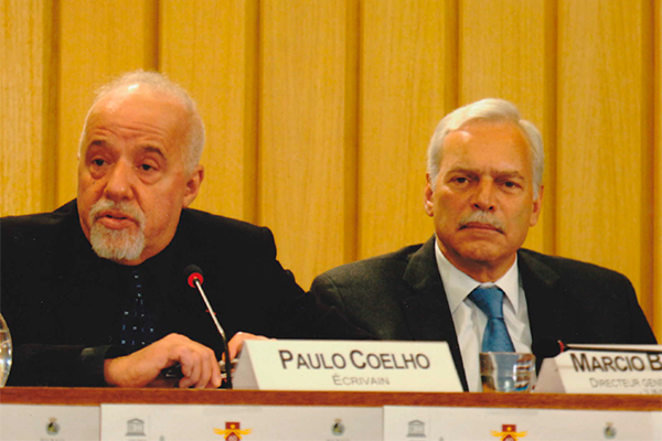 Marcio Barbosa, Paulo Coelho, UNESCO