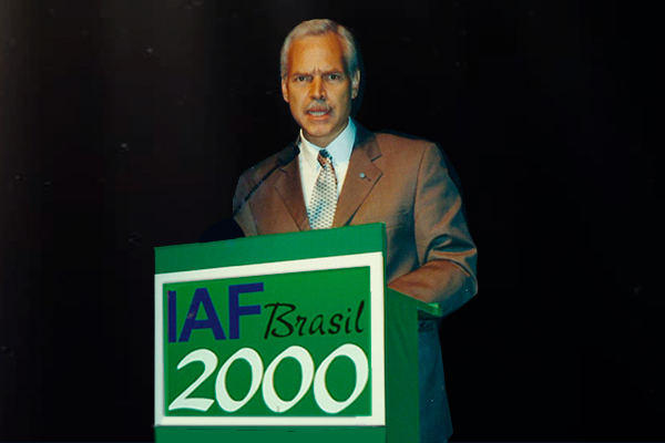 Marcio Barbosa, President of IAF (International Astronautical Federation).